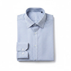 Chaps Men's Wrinkle-Resistant Plaid Dress Shirt - Slim Fit