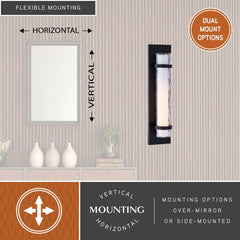 Vilo 1 Light Bathroom Wall Fixture