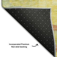 Premium Washable Super Soft Blocky Contemporary Mayfield Rug