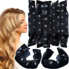 Aimin Soft Curlers for Overnight Heatless Curls, No Heat Foam Rollers for Long Hair, Satin Sponge Curlers (30 pcs, pink)