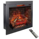 33" Infrared Electric Fireplace with Removable Trim Kit