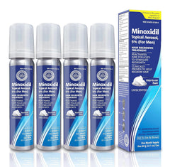 Taro Minoxidil for Men, 2.11 Oz (1 Month Supply) Clinically Proven to Regrow Hair, Topical Aerosol Foam 5%, Hair Thinning Treatment