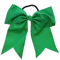 Jumbo Bow Pony with Tails (Pink)