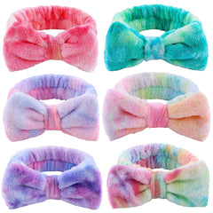WSYUB Spa Headband,Makeup&Skincare Headbands,Headband for Washing Face,Teen Girls Fuzzy Hair Bands for Women