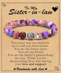 Mother's Day Gifts for Woman: Beaded Bracelets for Mom, Wife, Grandma, New Mom, Sister, Aunt, Stepmom, Mother-in-Law, Daughter-in-Law - Perfect for Christmas, Valentines Day, Easter