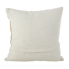 Metallic Foil Distressed Design Cotton Floor Pillow