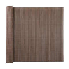 6 ft H x 8 ft W All-Weather Synthetic Bamboo Fence Panel, PVC