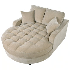 Modern Oversized Chaise Lounge Sofa Bed by Harper & Bright Designs