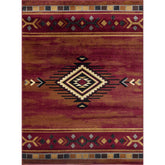 Tribes GC_YLS4002 Red Southwest Area Rug