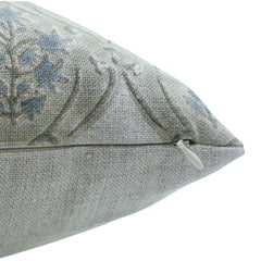 Fabdivine Blue Boho Cotton Cushion Cover Handmade Sofa Living Room Home Decor, Vishal Pushp
