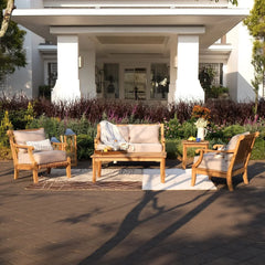Cambridge Casual Chara Teak Outdoor Side Table