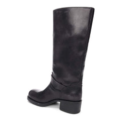 ASH Trinidad Tall Leather Harness Boot