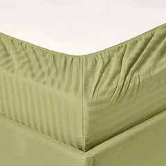 Home Sweet Home Dream Striped 1200 TC Cotton Deep Pocket Bed Sheet Set