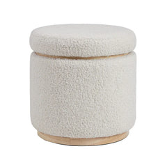 Linon Rue Sherpa/Corduroy Storage Ottoman