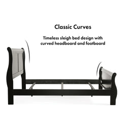 Furniture of America Mayday II Classic Kids Wooden Sleigh Bed