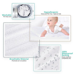 Nestl Hypoallergenic Waterproof Mattress Protector