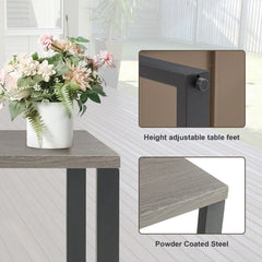 Gymojoy Modern Metal Outdoor Coffee Table/ Side Table