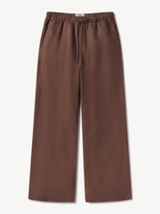 Crosshatch Linen Easy Pant