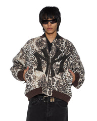 MOWALOLA BOMBER CHEETAH TRASHED