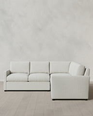 Brennan Performance Chenille Linen Blend L Sectional