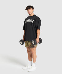 Printed Mesh 5" Shorts