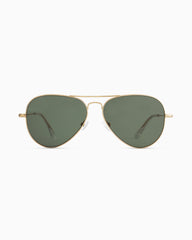 Halston Polarized Stainless Steel Aviator Sunglasses