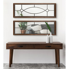 Kate and Laurel Bakersfield Wood Framed Mirror