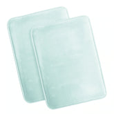 Empyrean Ultra Soft Plush Bathroom Rug - Non-Slip, Velvet, Memory Foam Bath Mat - Set of 2