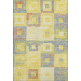 Premium Washable Super Soft Blocky Contemporary Mayfield Rug