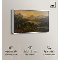 Highland Hues Canvas by Art Remedy