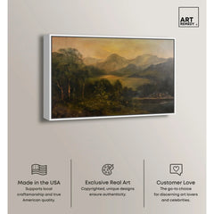 Highland Hues Canvas by Art Remedy