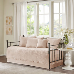 Madison Park Venice 6 Piece Scalloped Edge Daybed Cover Set