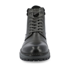 Vance Mens Fegan Cap Toe Lace-up Ankle Boot