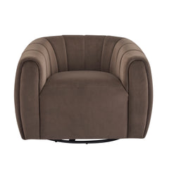 Monroe Indoor Modern Swivel Club Chair by Christopher Knight Home