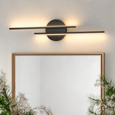 Modern 2-Light Dimmable Bathroom LED Vanity Light