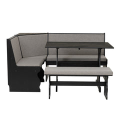 Linon Hannah Breakfast Nook 3-piece Dining Set