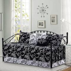 Serenta 6 Piece Cotton Blend Daybed Bedspread Coverlet Set - 75" x 39"