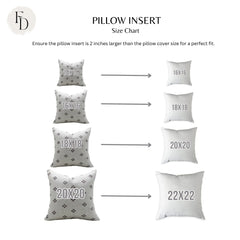 Fabdivine Rustic Thick Linen Cushion Cover Bed or Guest Room Decor, Mor Mukut