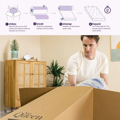 NapQueen Victoria 10" Cooling Gel Hybrid Mattress