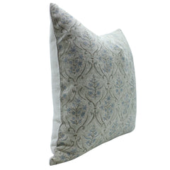 Fabdivine Blue Boho Cotton Cushion Cover Handmade Sofa Living Room Home Decor, Vishal Pushp