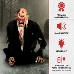 Haunted Hill Farm Damien by Tekky, Premium Halloween Animatronic