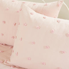 Intelligent Design Brooklyn Cotton Jacquard 5pcs w/Chenille Dots Daybed Set