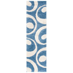 SAFAVIEH Florida Shag Rositha Abstract 1.2-inch Thick Rug
