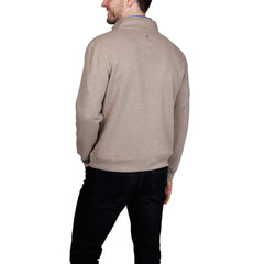 TailorByrd Men's French Rib Quarter Zip Pullover