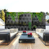 Privacy Screen Free Standing Star