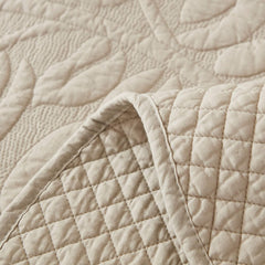 MarCielo 3 Piece Cotton Oversized Bedspread Quilt Set Tmonica