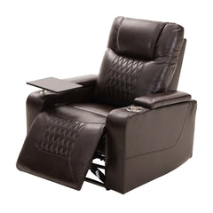Merax Power Motion Recliner with USB Charging Port and Hidden Arm Storage