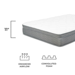 NuForm 11" Medium Soft Pillow Top Mattress