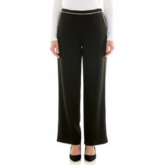 Nicole Miller Crepe Wide Leg Pant