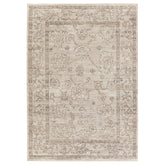 Camille Floral Gray/ Brown Area Rug